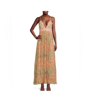 BRAND NEW Rococo Sand Floral Lace Multi Maxi Dress